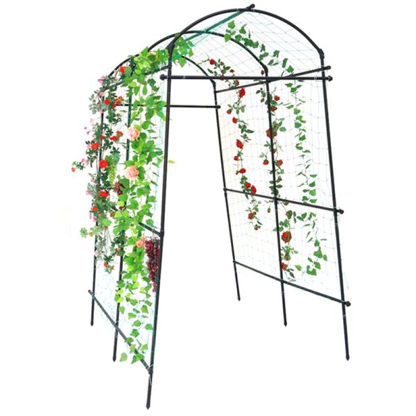 arch frame garden climbing plant trellis and support