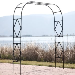 arch garden trellis for rose and climbing plant