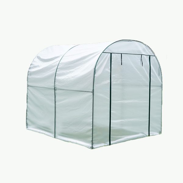 outdoor large winter walk in portable greenhouse