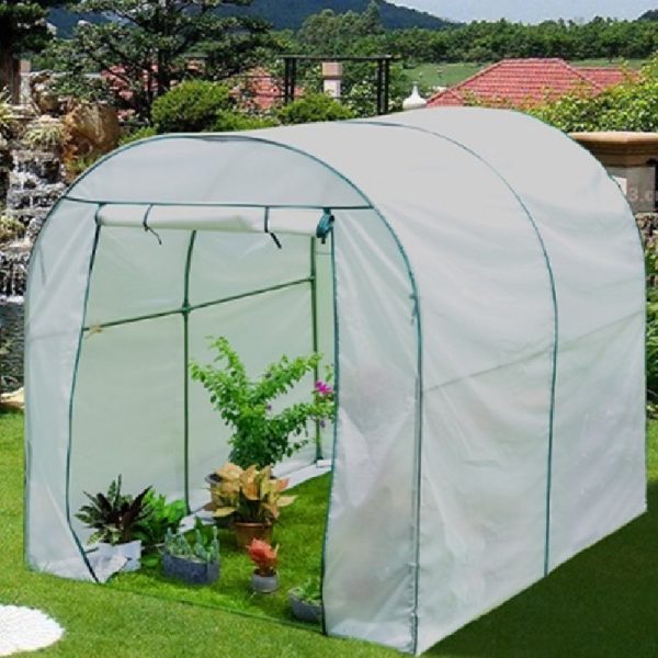 walk in large greenhouse kits with Pvc cover for plant-growing in winter