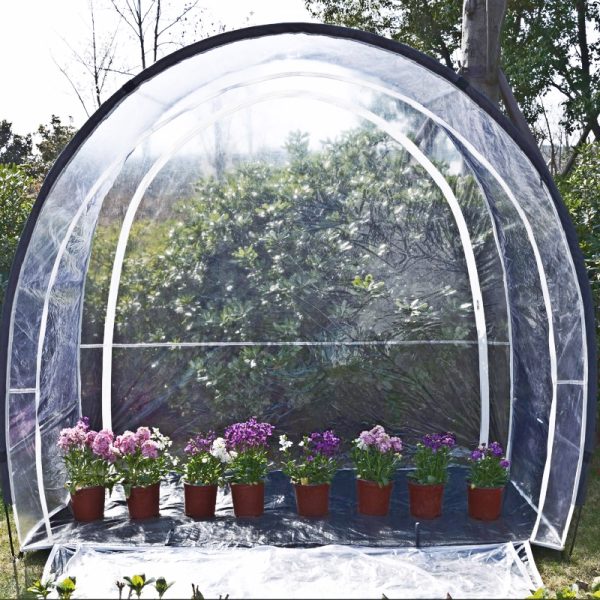 winter plant tent garden greenhouse with fiberglass tube