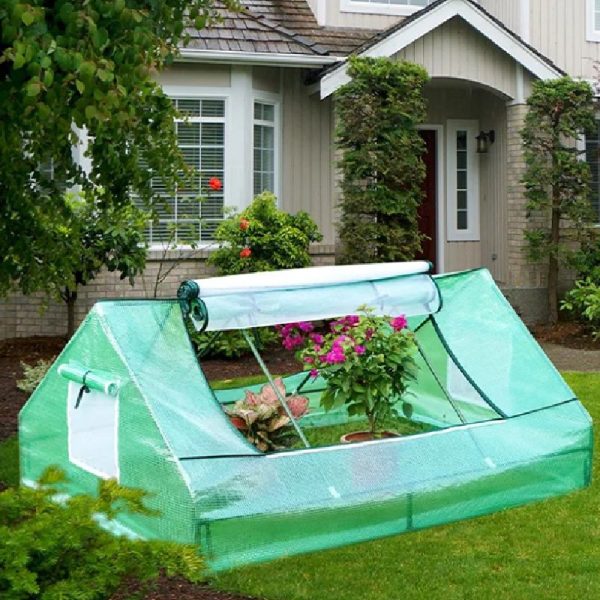 garden portable metal greenhouse kits for plant season extend
