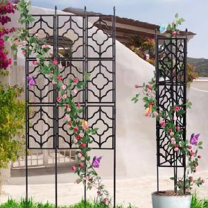 screen climbing support expandable plant trellis