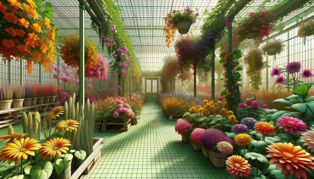 greenhouse flowers