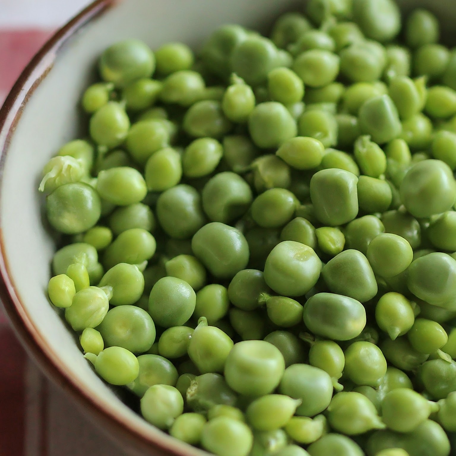 garden pea harvest 